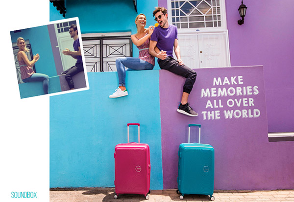 Leto na ceste: svetlé kufre American Tourister Soundbox