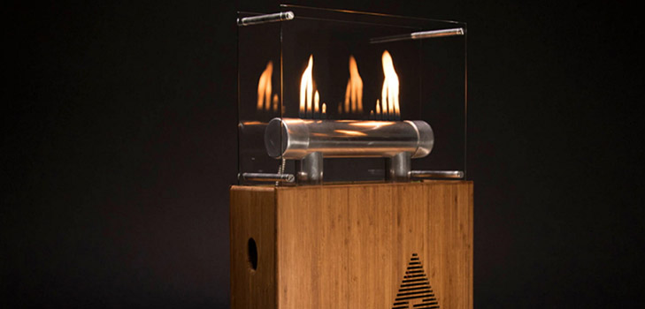 Ohnivé mágie: stĺp-krb Fireside Audiobox