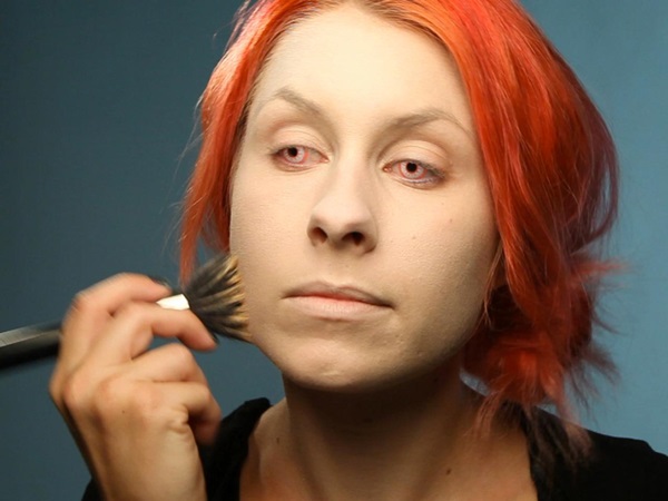 Scary makeup pre Halloween s vlastnými rukami pre dievčatá a dievčatá