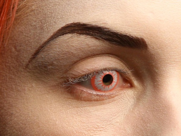 Scary makeup pre Halloween s vlastnými rukami pre dievčatá a dievčatá