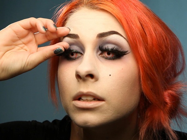 Scary makeup pre Halloween s vlastnými rukami pre dievčatá a dievčatá