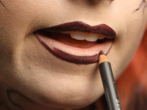 Scary makeup pre Halloween s vlastnými rukami pre dievčatá a dievčatá