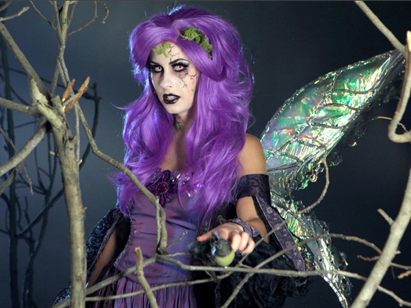 Scary makeup pre Halloween s vlastnými rukami pre dievčatá a dievčatá