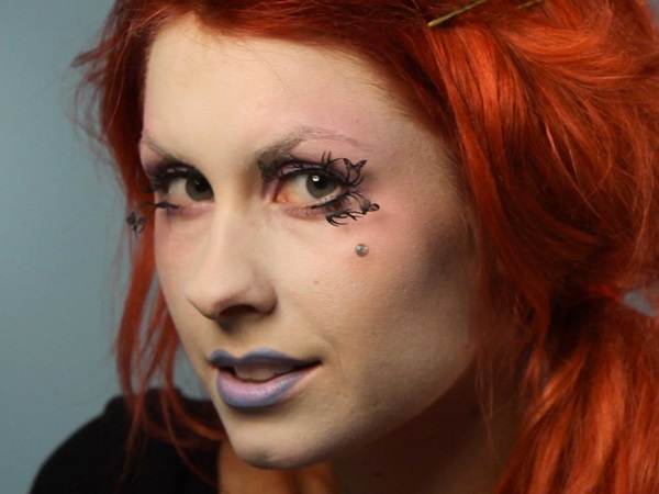 Scary makeup pre Halloween s vlastnými rukami pre dievčatá a dievčatá