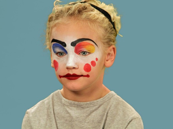 Scary makeup pre Halloween s vlastnými rukami pre dievčatá a dievčatá