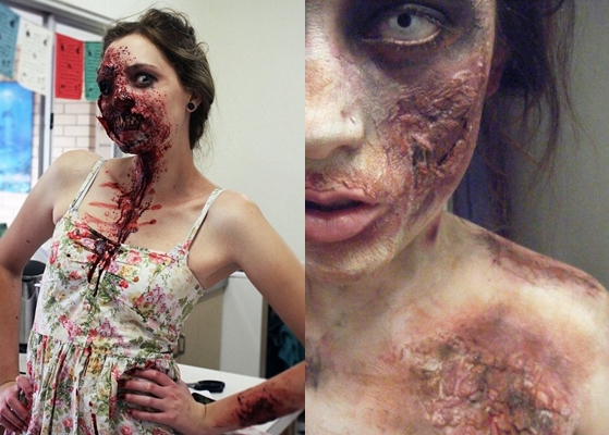 Zombie človeka pre Halloween: fotografie, video, ako si vyrobiť vlastné ruky