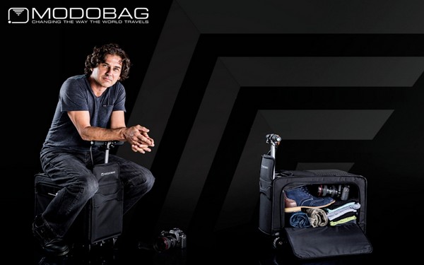 Modobag pre živé cestovanie: prvý motorizovaný kufor