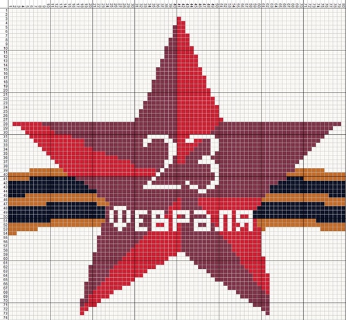 Dekorácia karty 23. februára: fotovarianty