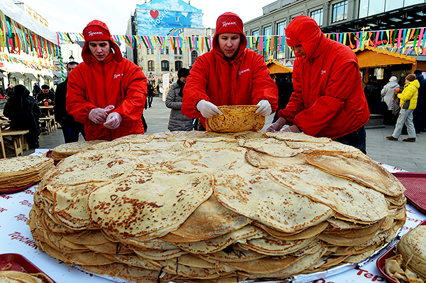 Piesne v deň Pancake: texty ruských ľudových piesní