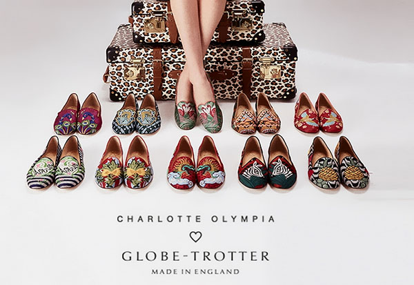 Čas na dovolenku: cestovná zbierka Globe-Trotter x Charlotte Olympia