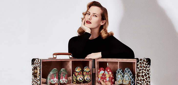 Čas na dovolenku: cestovná zbierka Globe-Trotter x Charlotte Olympia