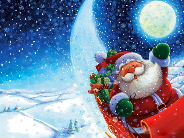 Básne pre Santa Clausa na Nový rok pre deti 4-5, 6-7 rokov. Zábavné a krátke škôlky pre deti pre starého otca