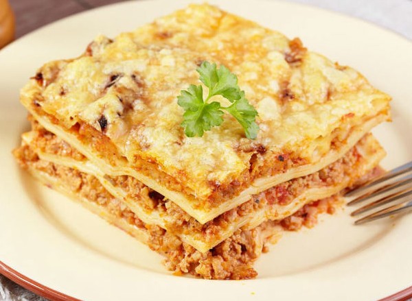 Chutná a rýchla slávnostná večera 23. februára, lasagna so šampiňónmi