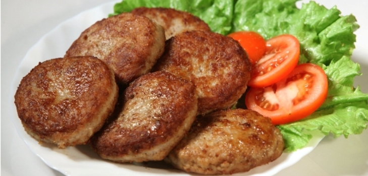 kotlety na tanier