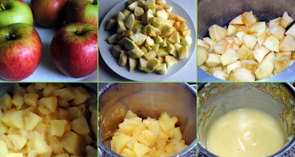 Gem z jabĺk pre zimu: foto recept, ako urobiť jablko jam