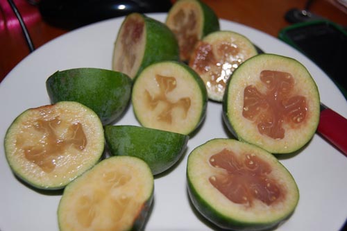 Feijoa s medom, recept s fotografiou