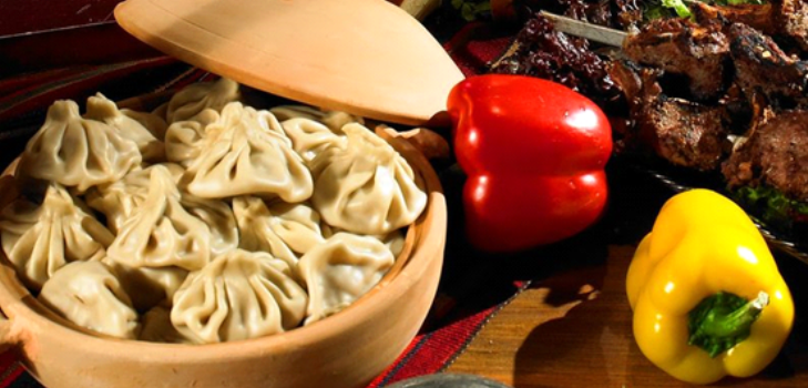 khinkali v gruzínčine