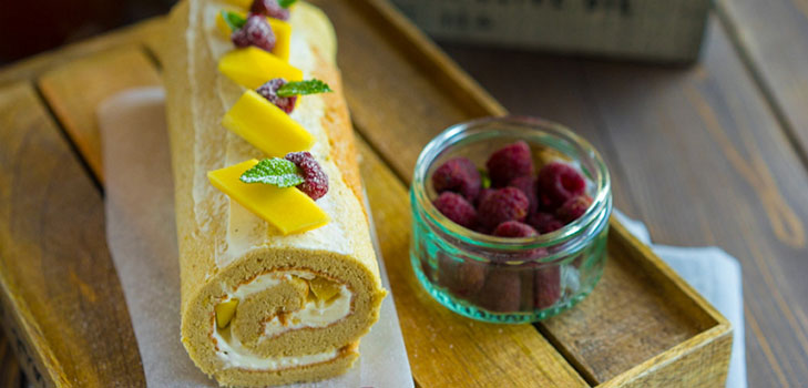 Vylepšený recept: roll so smotanou smotanou
