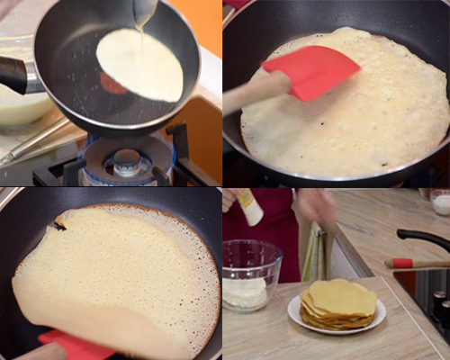 Ako variť palacinky na jogurte - najlepšie recepty s fotografiou