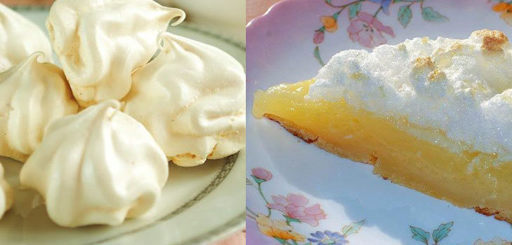 Ako variť meringue, lahodný recept s fotografiou