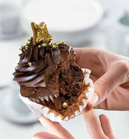 Ako urobiť krém na capkake: puding, syr a smotana z kondenzovaného mlieka, recept s fotografiou