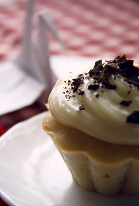 Ako urobiť krém na capkake: puding, syr a smotana z kondenzovaného mlieka, recept s fotografiou