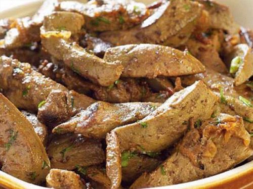 krok za krokom recept na bravčové pečeň