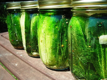 Ako ukradnúť uhorky - rýchly a chutný foto recept