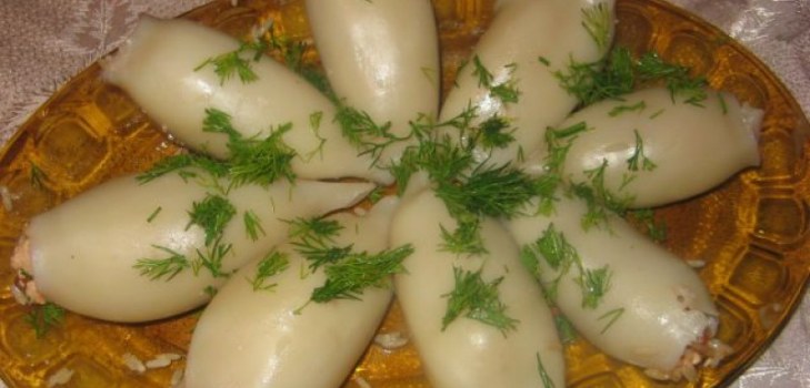 plnené chobotnice