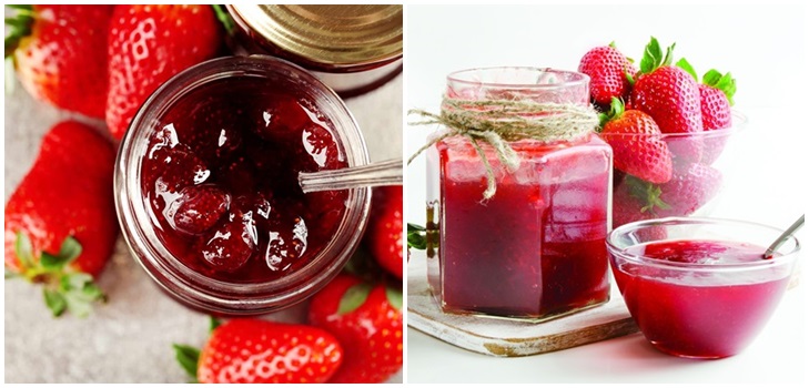 Delicious hustý jahodový džem, recepty na zimu