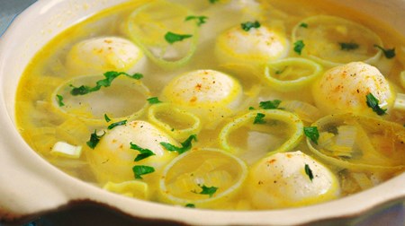 kuracia polievka s knedličkami - recept s fotografiou