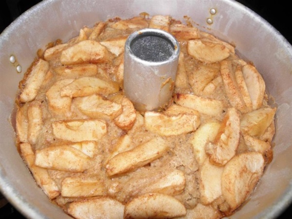 Veľmi chutná šalotka s jablkami