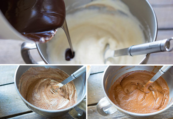 Pôvodný recept: čokoládový koláč - pena