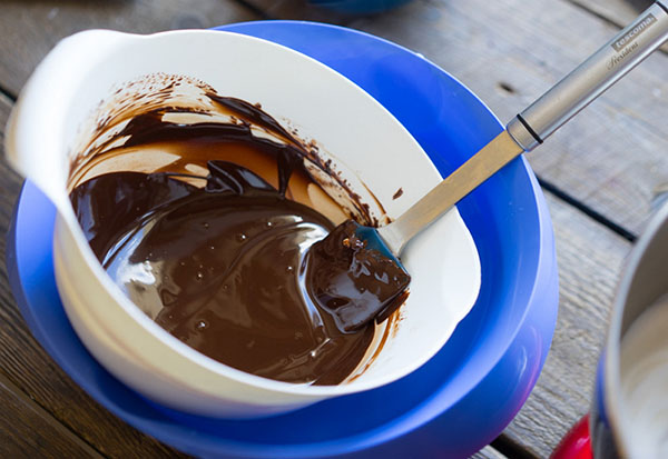 Pôvodný recept: čokoládový koláč - pena