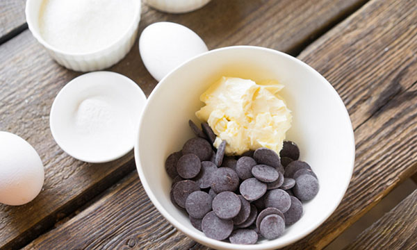Jednoduchý recept: slávnostné čokoládové vdolky s ganášom