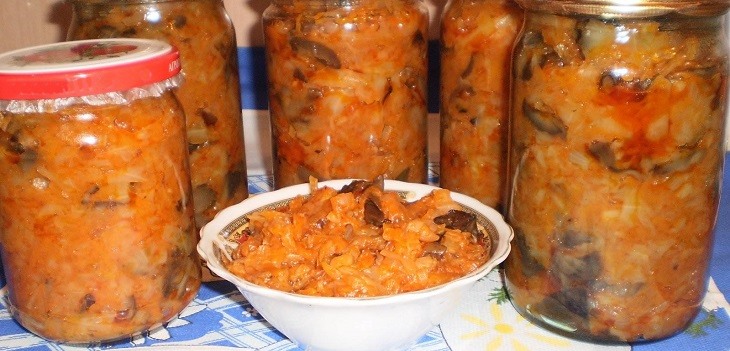 Hubová huba: recept na zimu