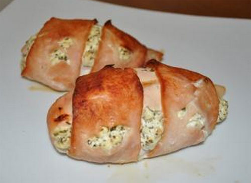 Kuracie filety v slanine 