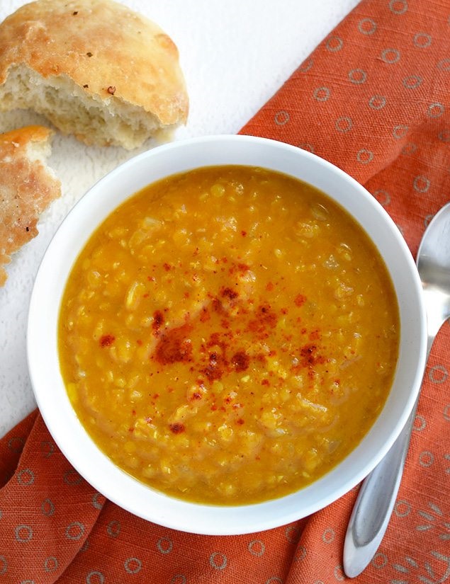 Delicious tekvicová polievka