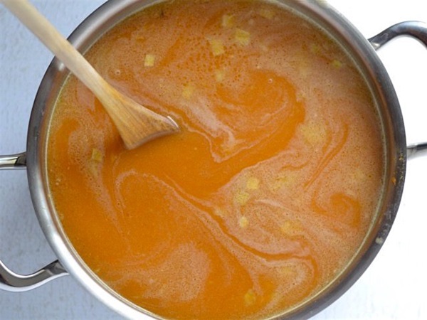 Delicious tekvicová polievka