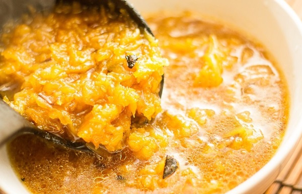 Delicious tekvicová polievka