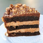 Cake "Snickers"