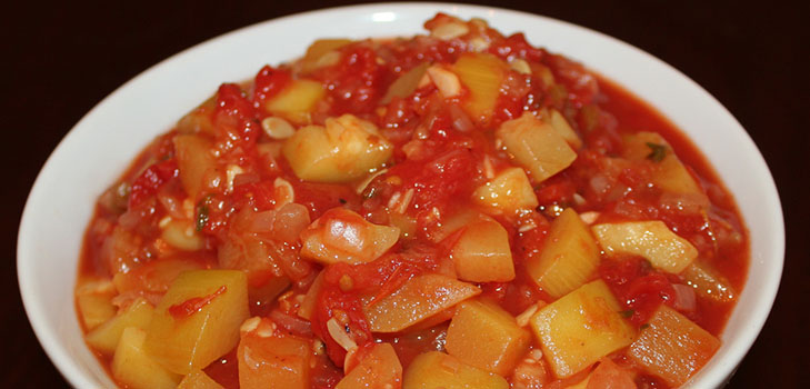 Chutné dusené cukety - recept