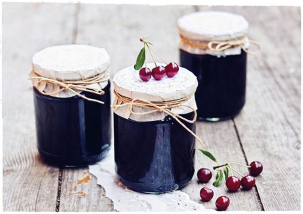 Cherry v zime - recepty - jam so semenami a bez semien, päťminútových briefingy, džemu, želé bez želatíny, čerešňový kompót