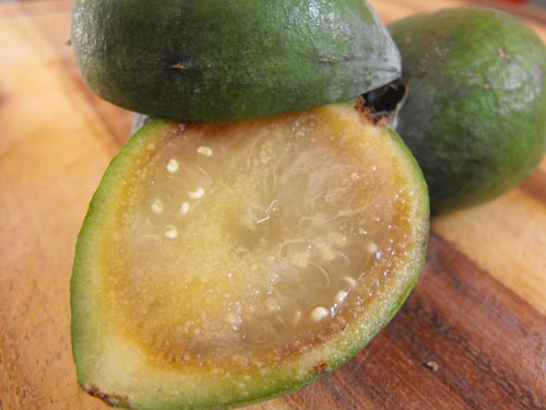 Želé z feijoa na zimu, recept s fotografiou