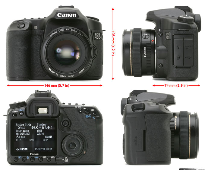 Digitálny fotoaparát Canon EOS 40D