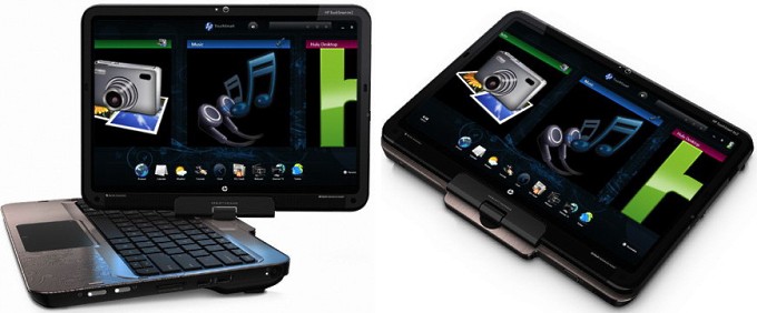 HP TouchSmart tm2 - prenosný prenosný počítač