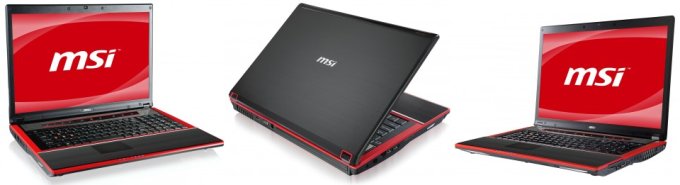 Notebook MSI GT740