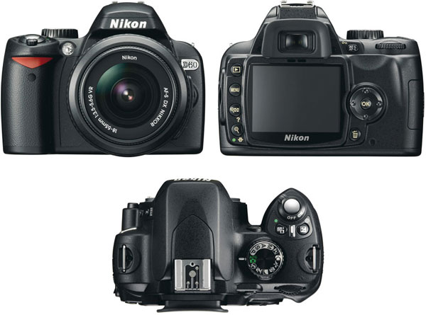Digitálny fotoaparát Nikon D60 Body