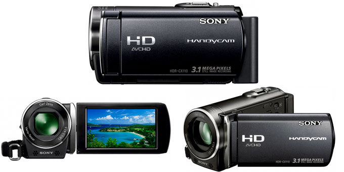 Videokamera Sony HDR CX110E