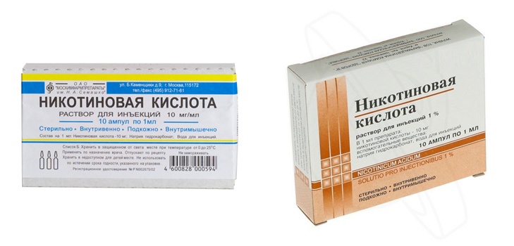 Kyselina nikotínová: indikácie na použitie